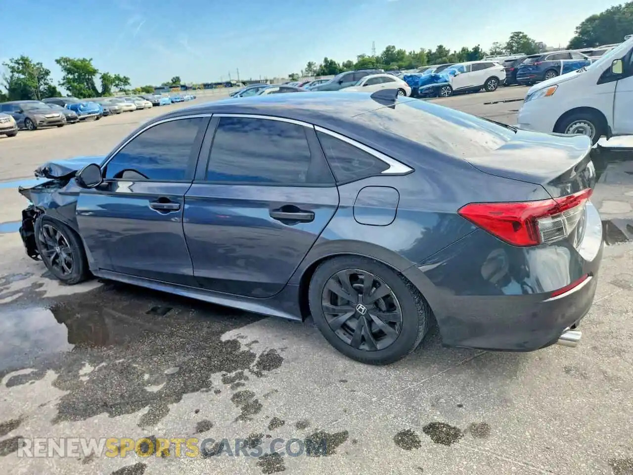 2 Photograph of a damaged car 2HGFE2F23NH551804 HONDA CIVIC 2022