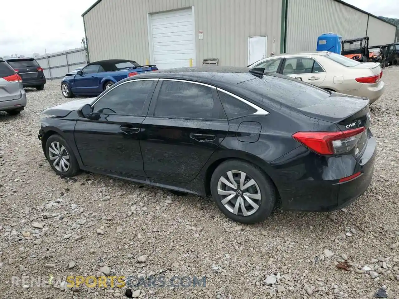 2 Photograph of a damaged car 2HGFE2F23NH551978 HONDA CIVIC 2022