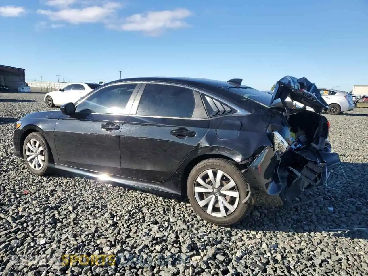 2 Photograph of a damaged car 2HGFE2F24NH506449 HONDA CIVIC 2022