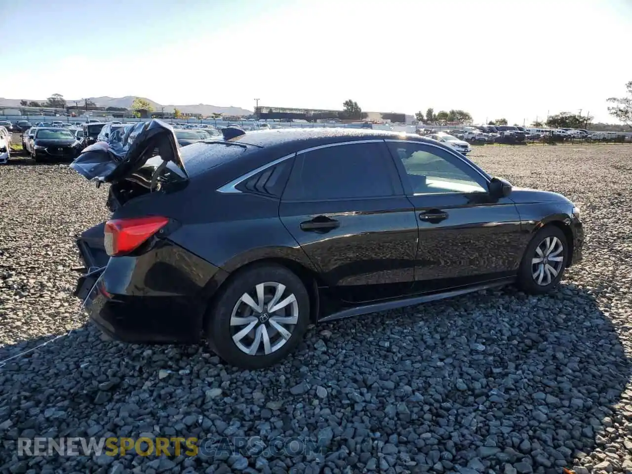 3 Photograph of a damaged car 2HGFE2F24NH506449 HONDA CIVIC 2022