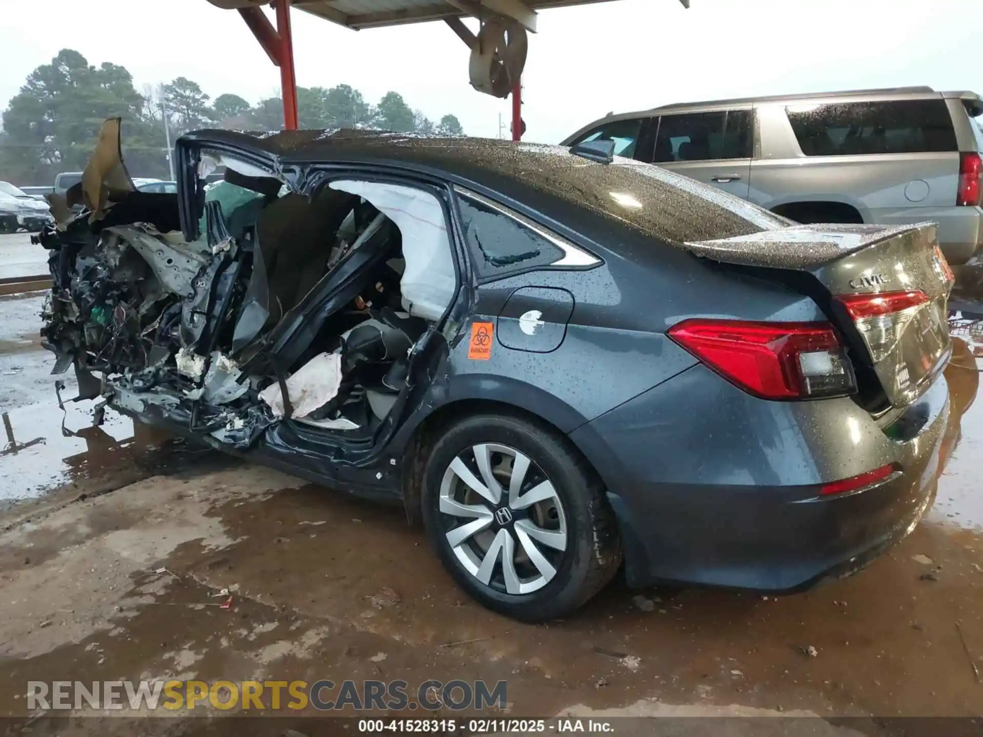 3 Photograph of a damaged car 2HGFE2F24NH511165 HONDA CIVIC 2022