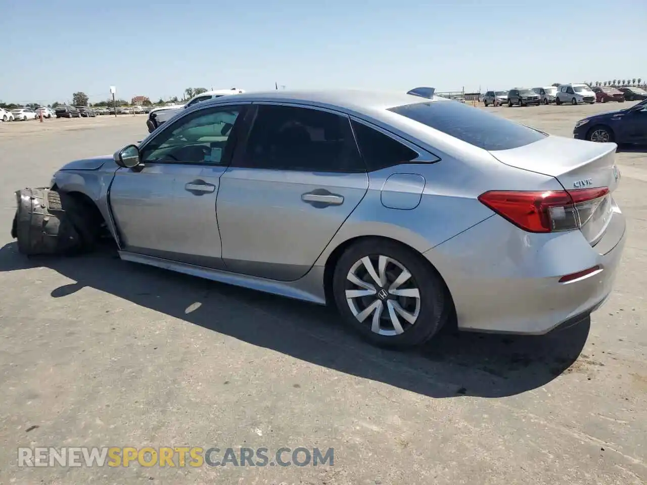 2 Photograph of a damaged car 2HGFE2F24NH512719 HONDA CIVIC 2022