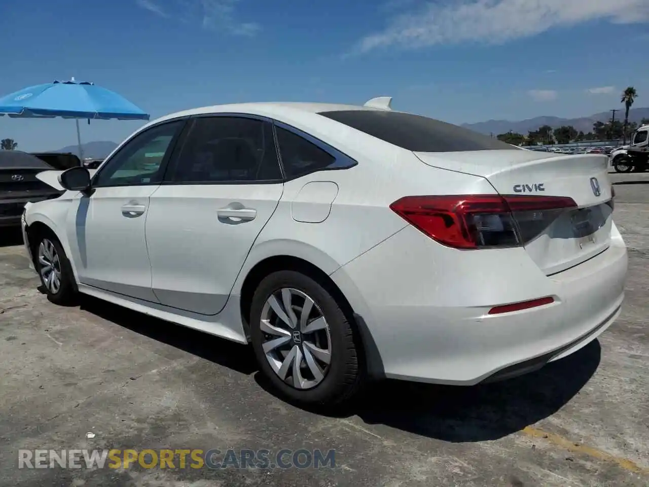 2 Photograph of a damaged car 2HGFE2F24NH520836 HONDA CIVIC 2022