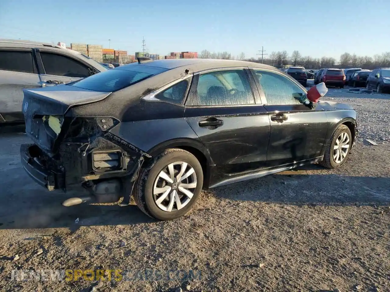 3 Photograph of a damaged car 2HGFE2F24NH572323 HONDA CIVIC 2022