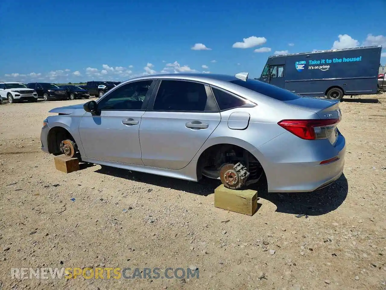 2 Фотография поврежденного автомобиля 2HGFE2F24NH574217 HONDA CIVIC 2022