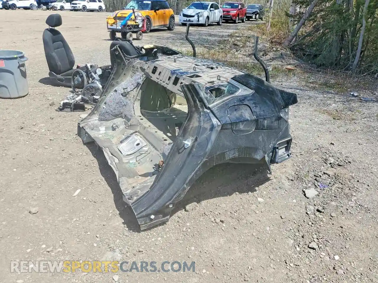 1 Photograph of a damaged car 2HGFE2F25NH121546 HONDA CIVIC 2022