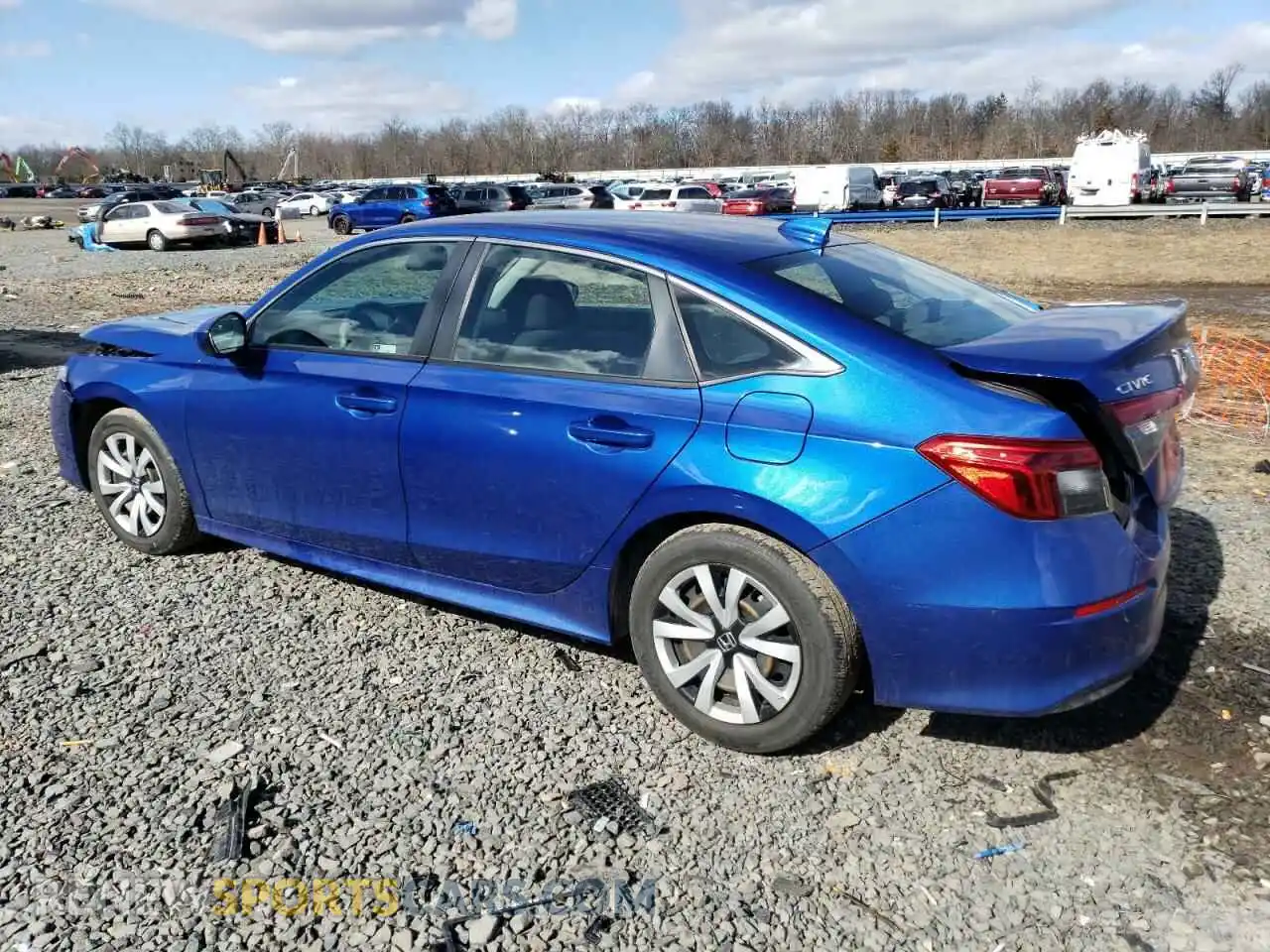 2 Photograph of a damaged car 2HGFE2F25NH506413 HONDA CIVIC 2022
