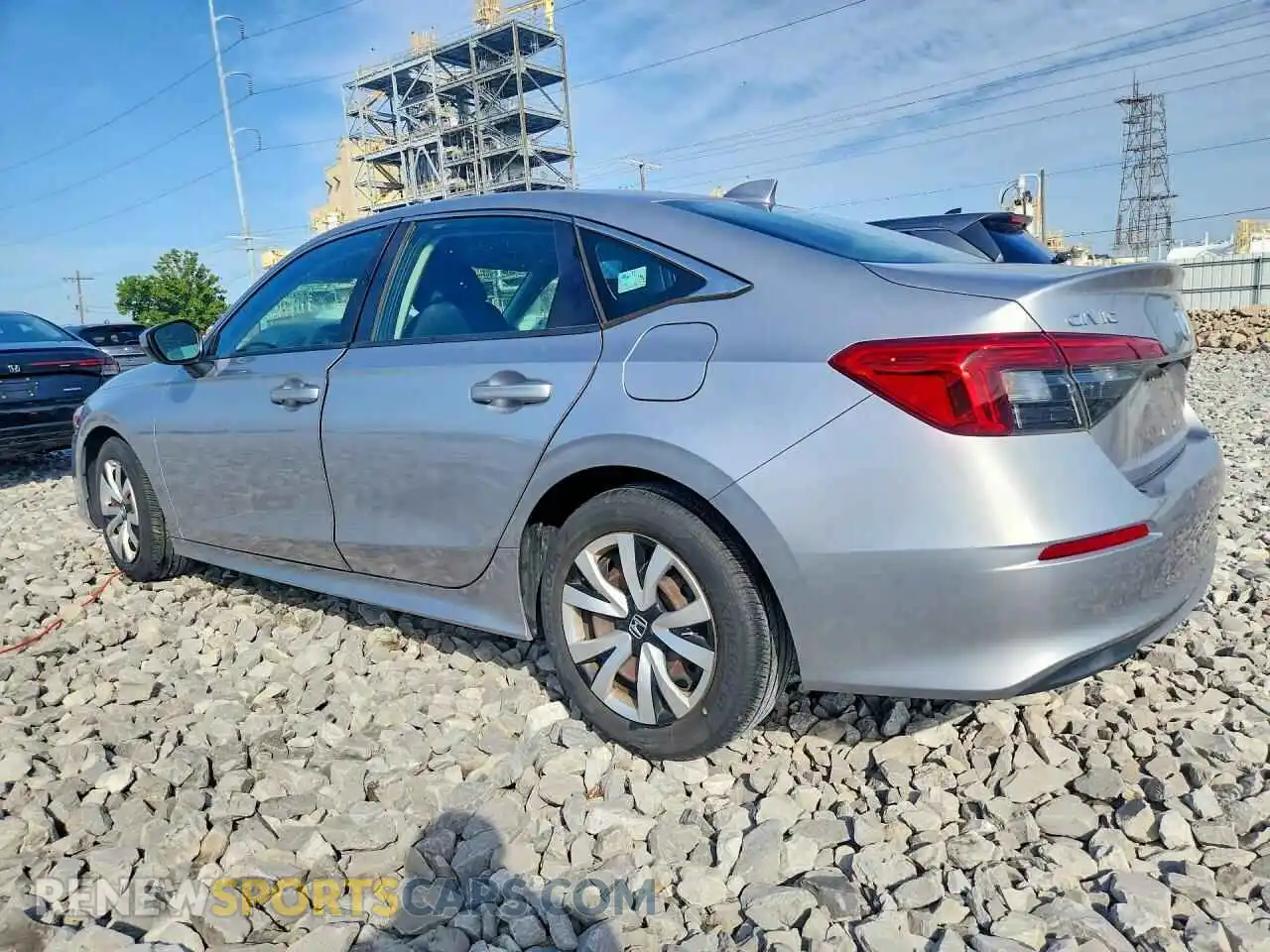 2 Фотография поврежденного автомобиля 2HGFE2F25NH509084 HONDA CIVIC 2022