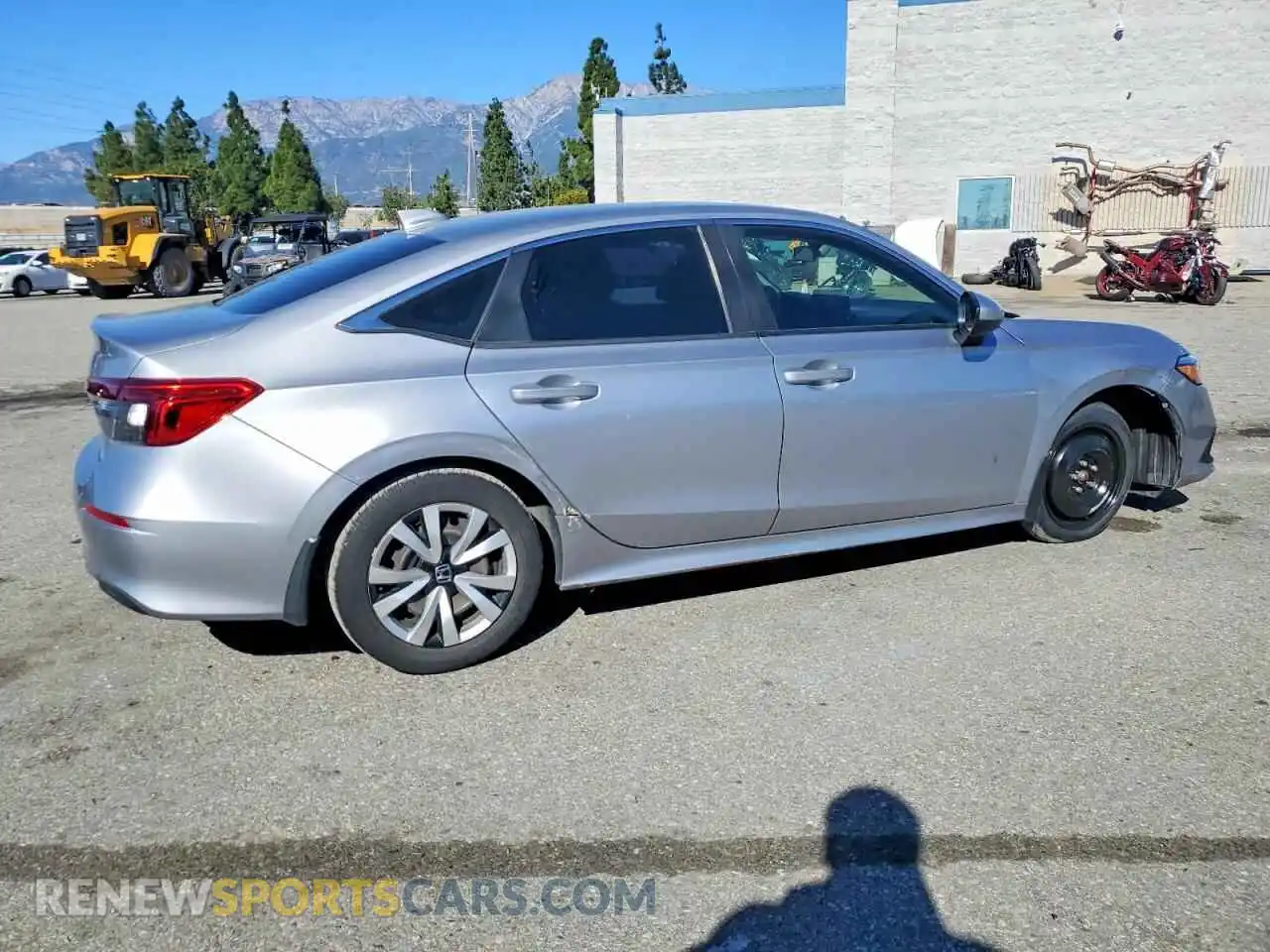 3 Photograph of a damaged car 2HGFE2F25NH520764 HONDA CIVIC 2022