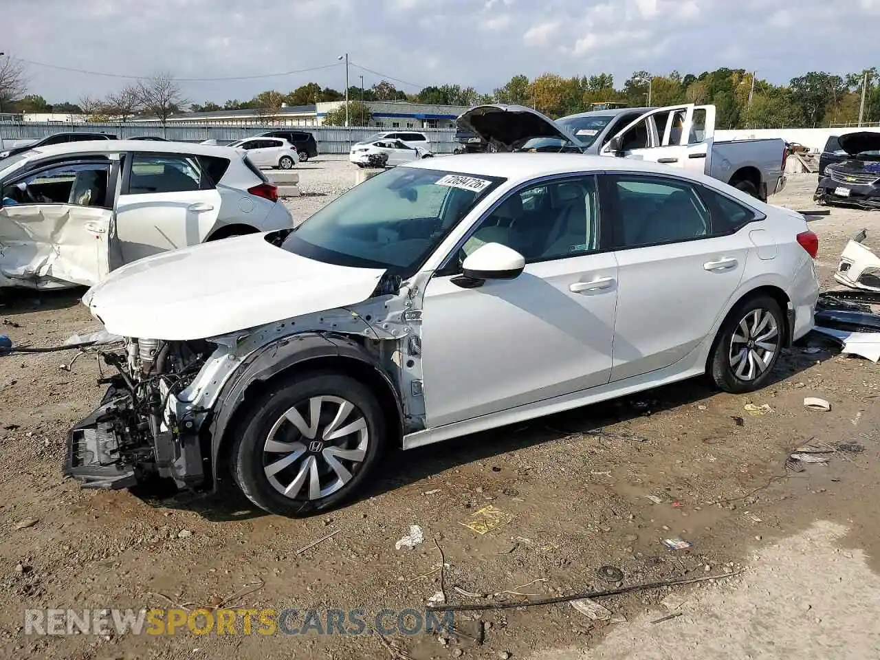 1 Фотография поврежденного автомобиля 2HGFE2F25NH526841 HONDA CIVIC 2022