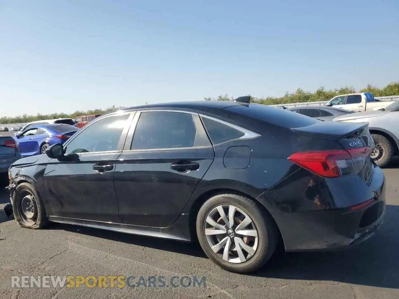 2 Photograph of a damaged car 2HGFE2F25NH531568 HONDA CIVIC 2022