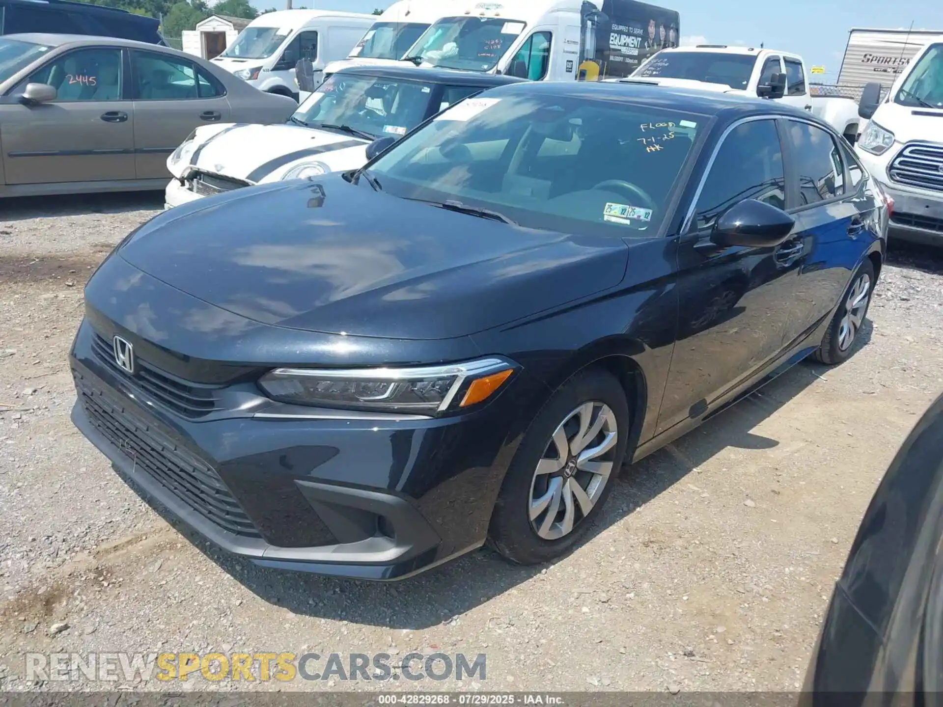 2 Photograph of a damaged car 2HGFE2F25NH544384 HONDA CIVIC 2022