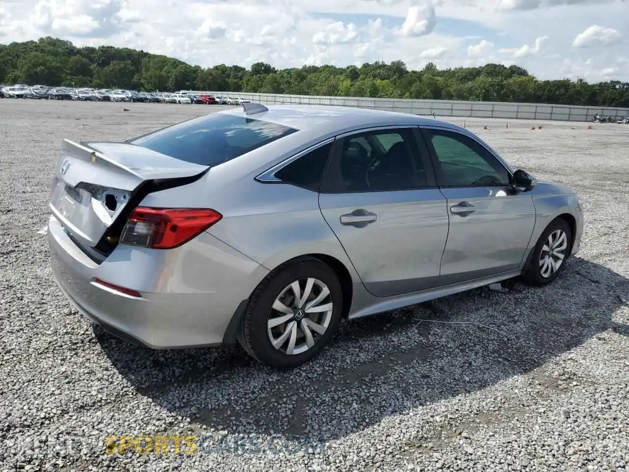 3 Photograph of a damaged car 2HGFE2F25NH558818 HONDA CIVIC 2022