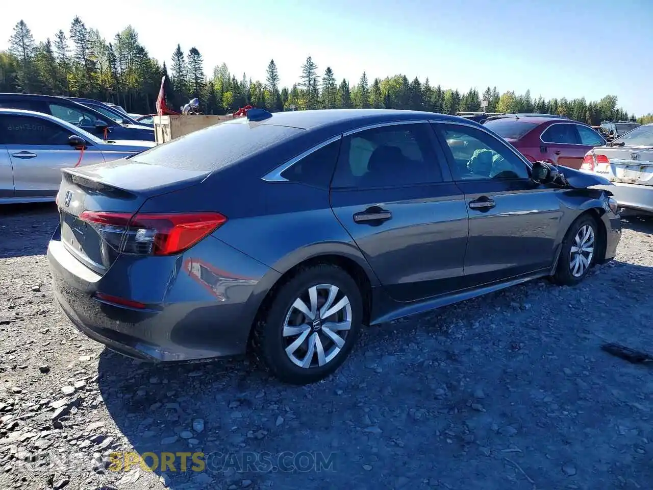 3 Photograph of a damaged car 2HGFE2F26NH120955 HONDA CIVIC 2022