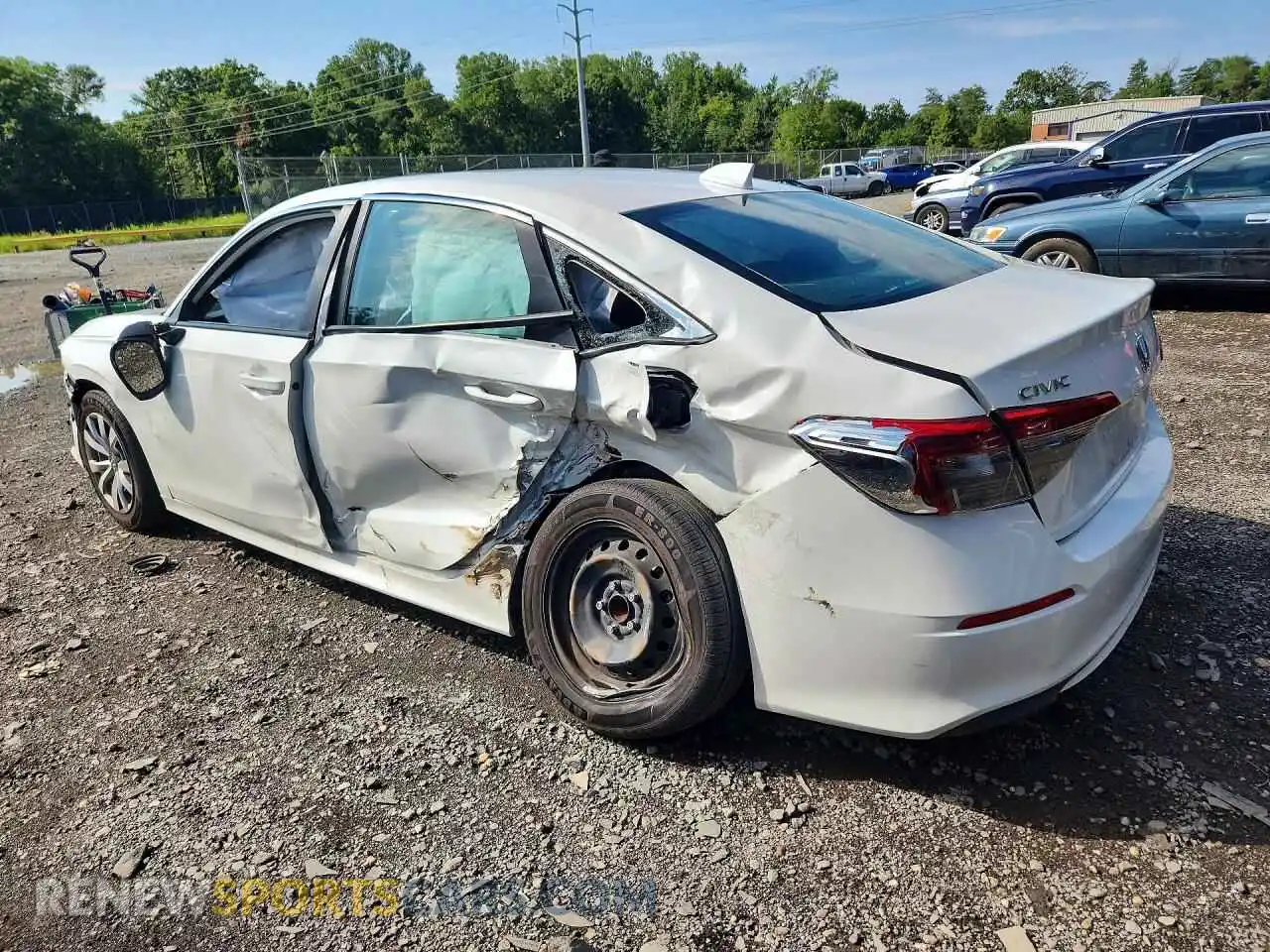 2 Photograph of a damaged car 2HGFE2F26NH510020 HONDA CIVIC 2022