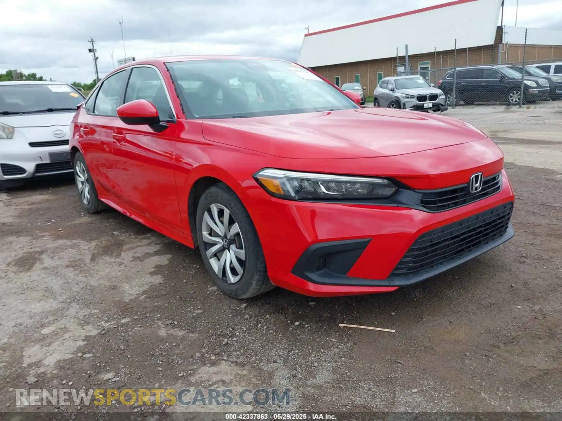 1 Photograph of a damaged car 2HGFE2F26NH511684 HONDA CIVIC 2022