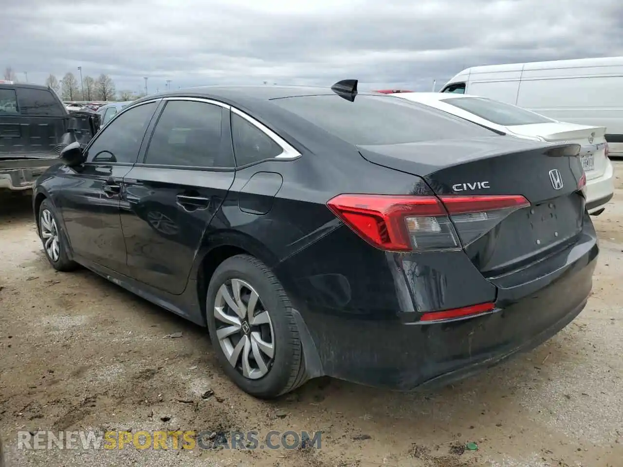 2 Photograph of a damaged car 2HGFE2F27NH532429 HONDA CIVIC 2022