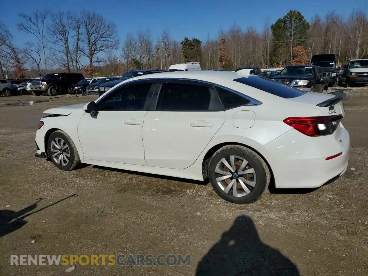 2 Photograph of a damaged car 2HGFE2F27NH539722 HONDA CIVIC 2022