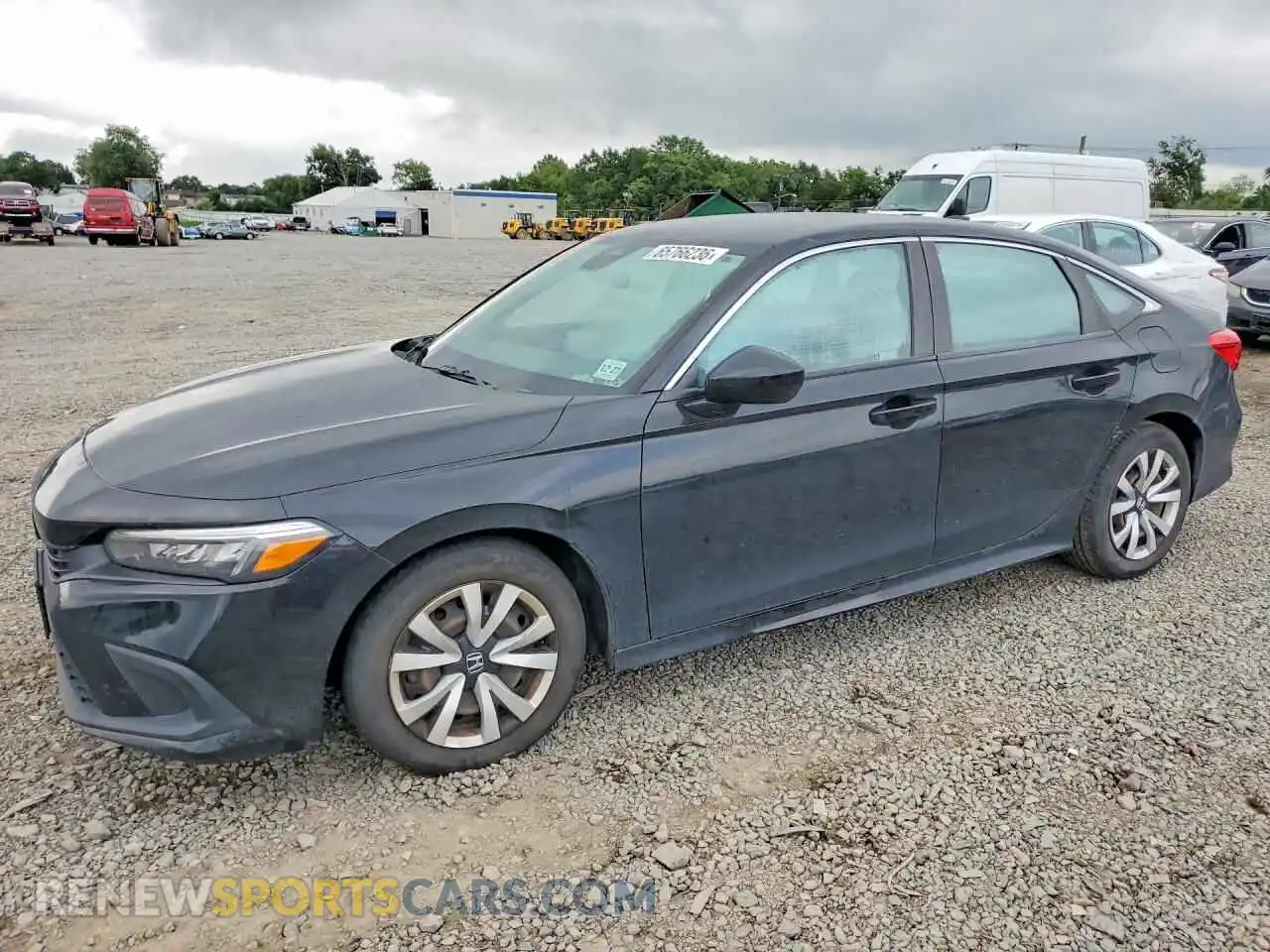 1 Photograph of a damaged car 2HGFE2F28NH518037 HONDA CIVIC 2022