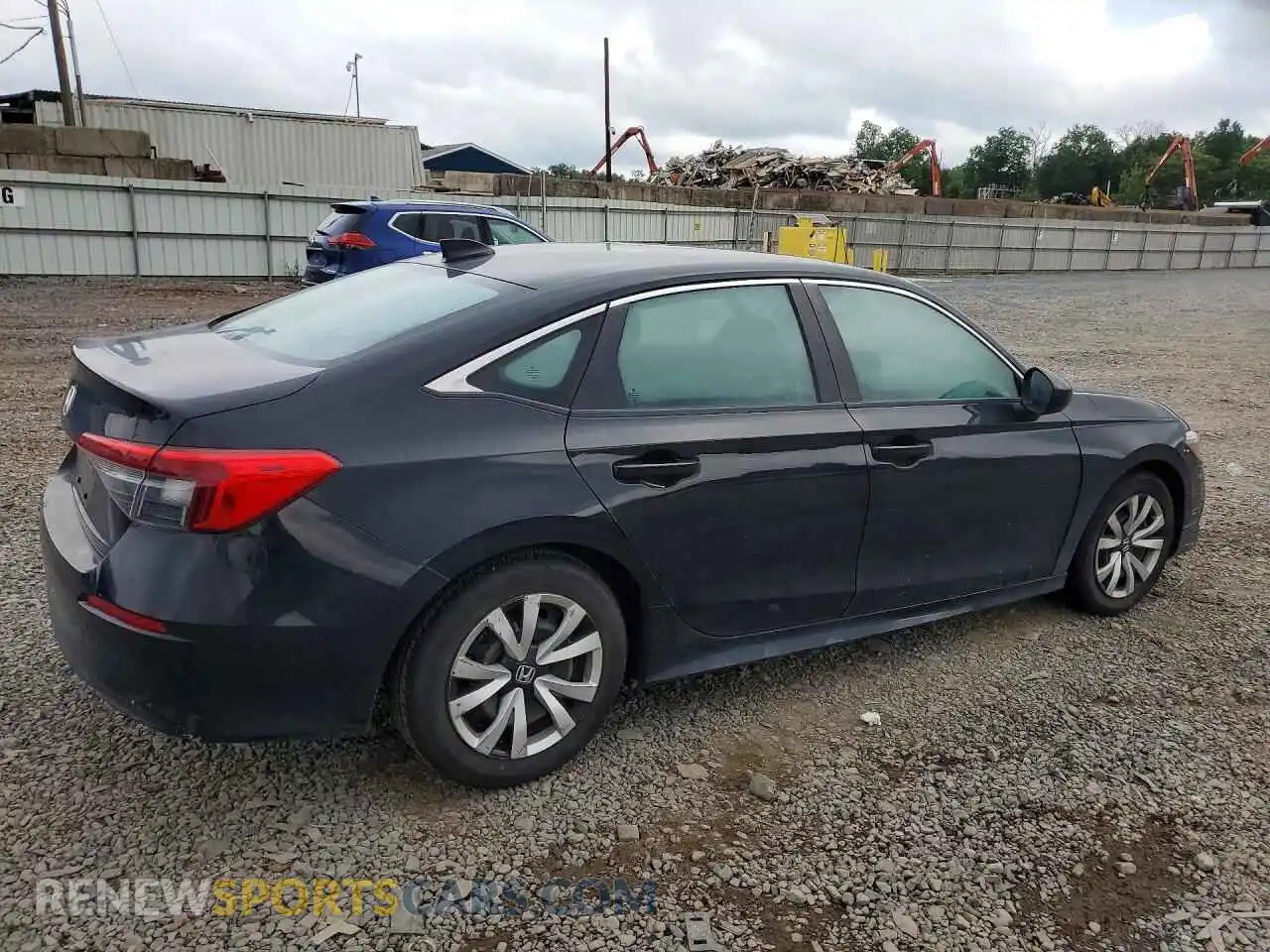 3 Photograph of a damaged car 2HGFE2F28NH518037 HONDA CIVIC 2022