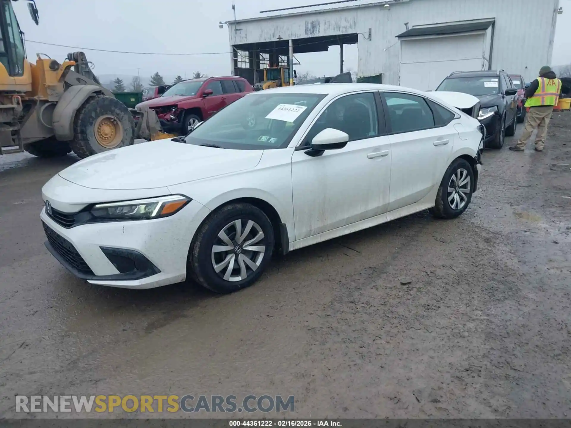 2 Photograph of a damaged car 2HGFE2F28NH523027 HONDA CIVIC 2022