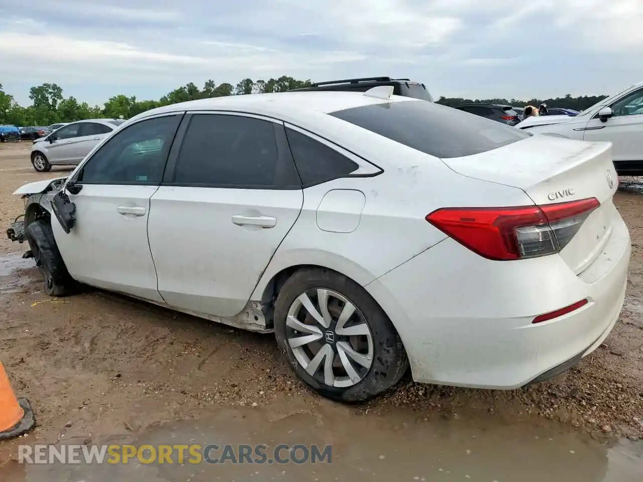 2 Photograph of a damaged car 2HGFE2F28NH551832 HONDA CIVIC 2022
