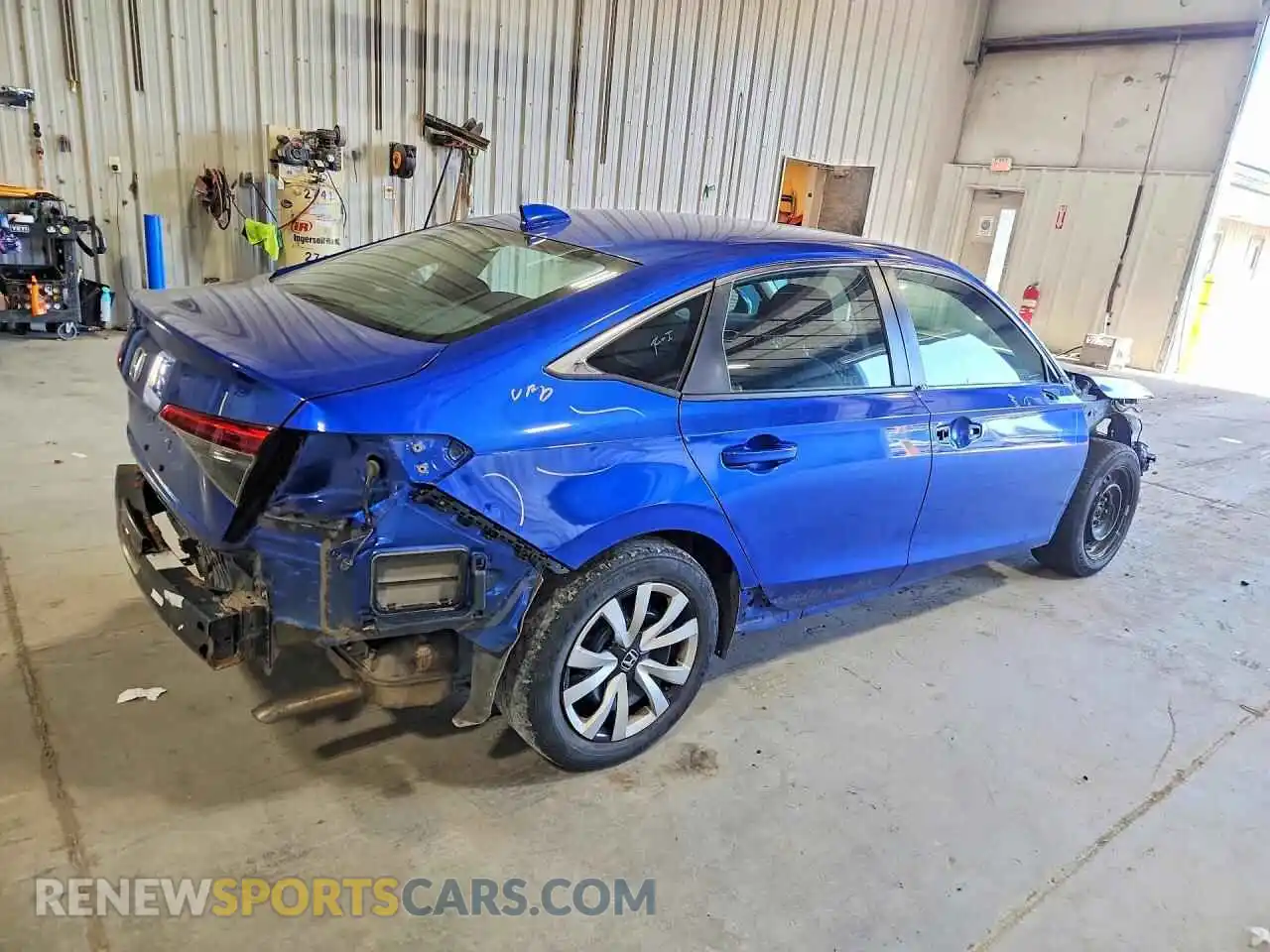 3 Photograph of a damaged car 2HGFE2F28NH574656 HONDA CIVIC 2022