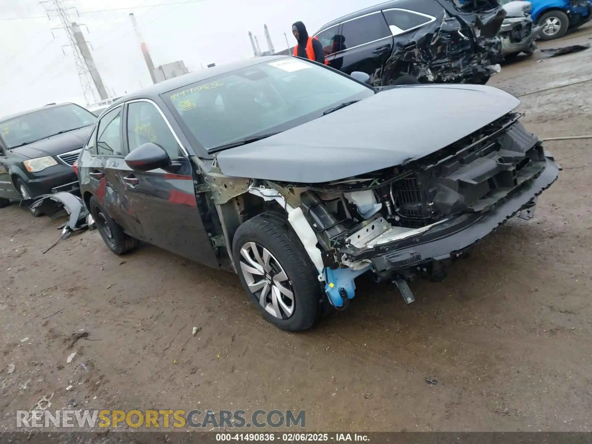 1 Фотография поврежденного автомобиля 2HGFE2F28NH589979 HONDA CIVIC 2022