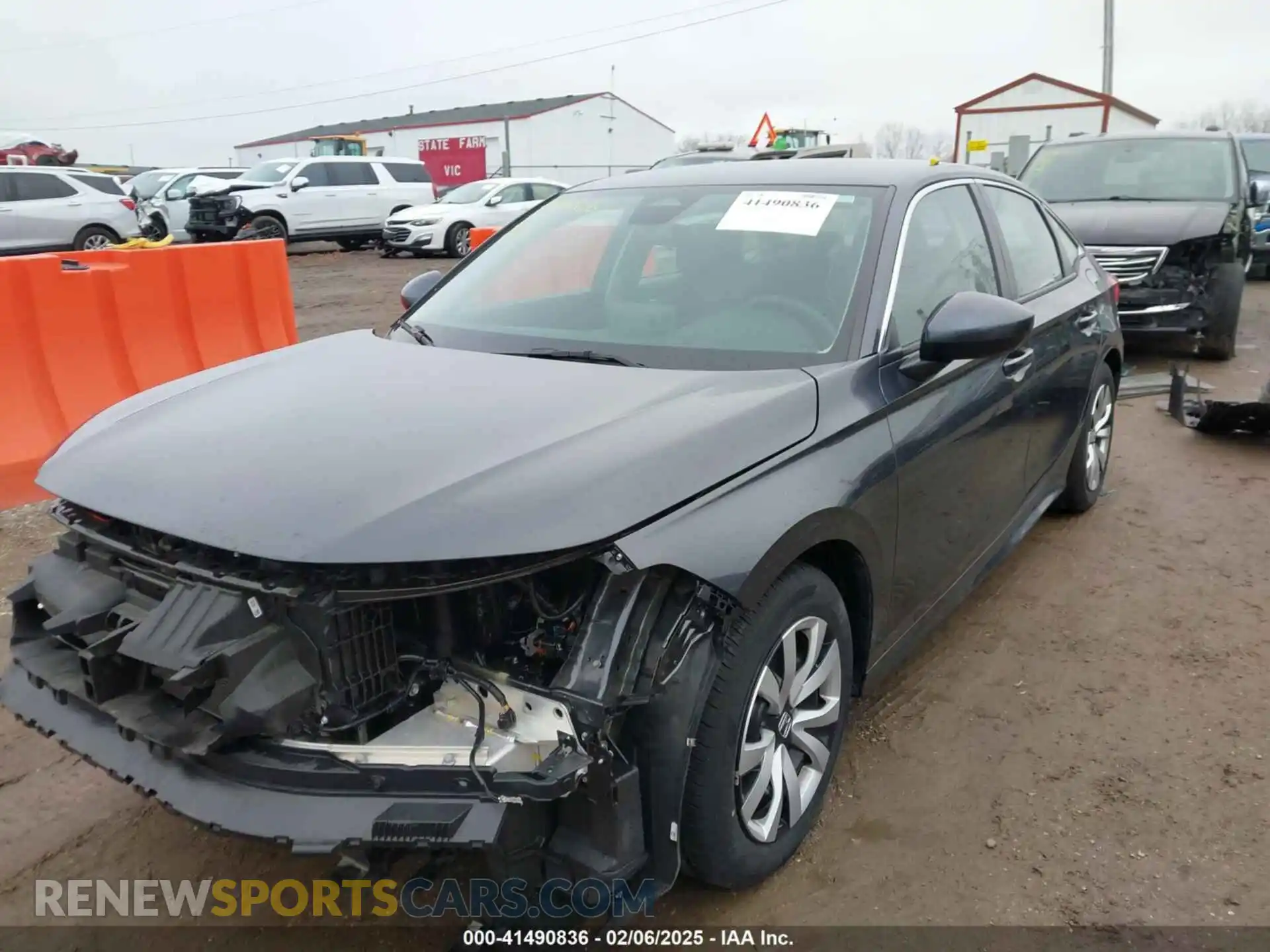 2 Фотография поврежденного автомобиля 2HGFE2F28NH589979 HONDA CIVIC 2022