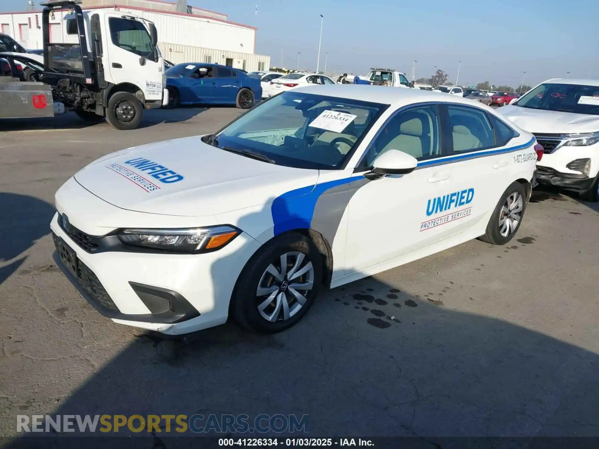 2 Photograph of a damaged car 2HGFE2F29NH545795 HONDA CIVIC 2022