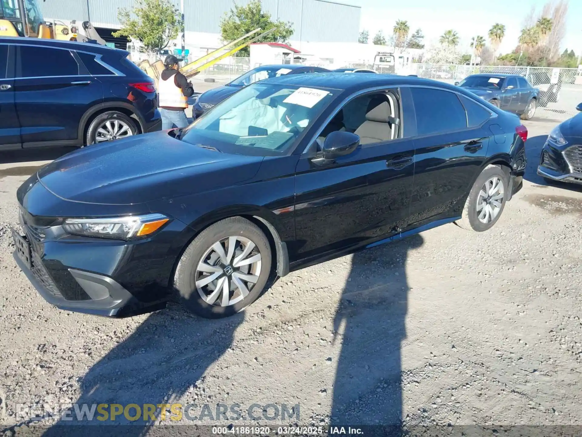2 Photograph of a damaged car 2HGFE2F29NH580563 HONDA CIVIC 2022