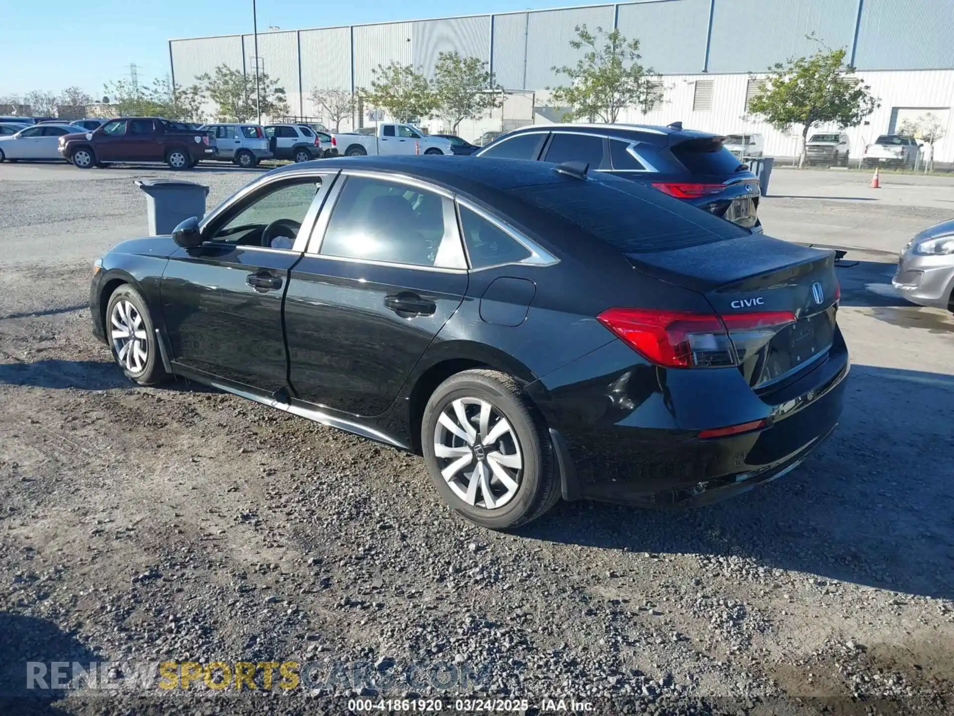 3 Photograph of a damaged car 2HGFE2F29NH580563 HONDA CIVIC 2022