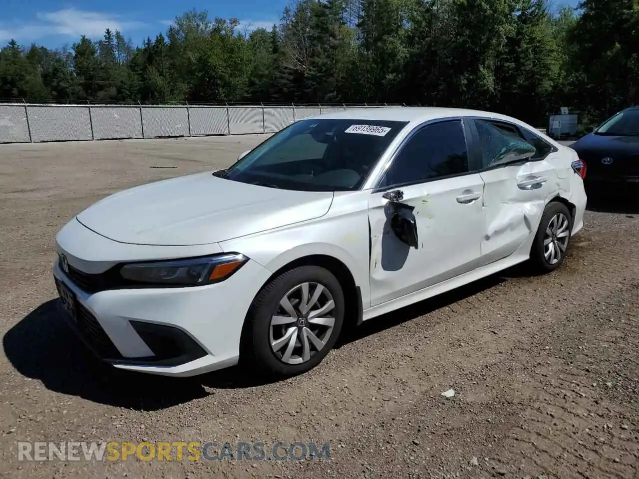 1 fotografías del automóvil dañado 2HGFE2F2XNH102894 HONDA CIVIC 2022