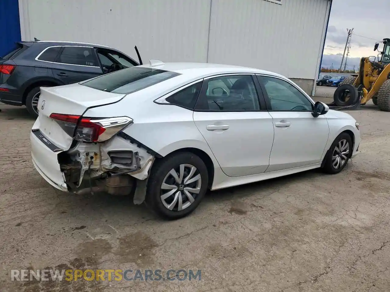 3 Photograph of a damaged car 2HGFE2F2XNH113250 HONDA CIVIC 2022