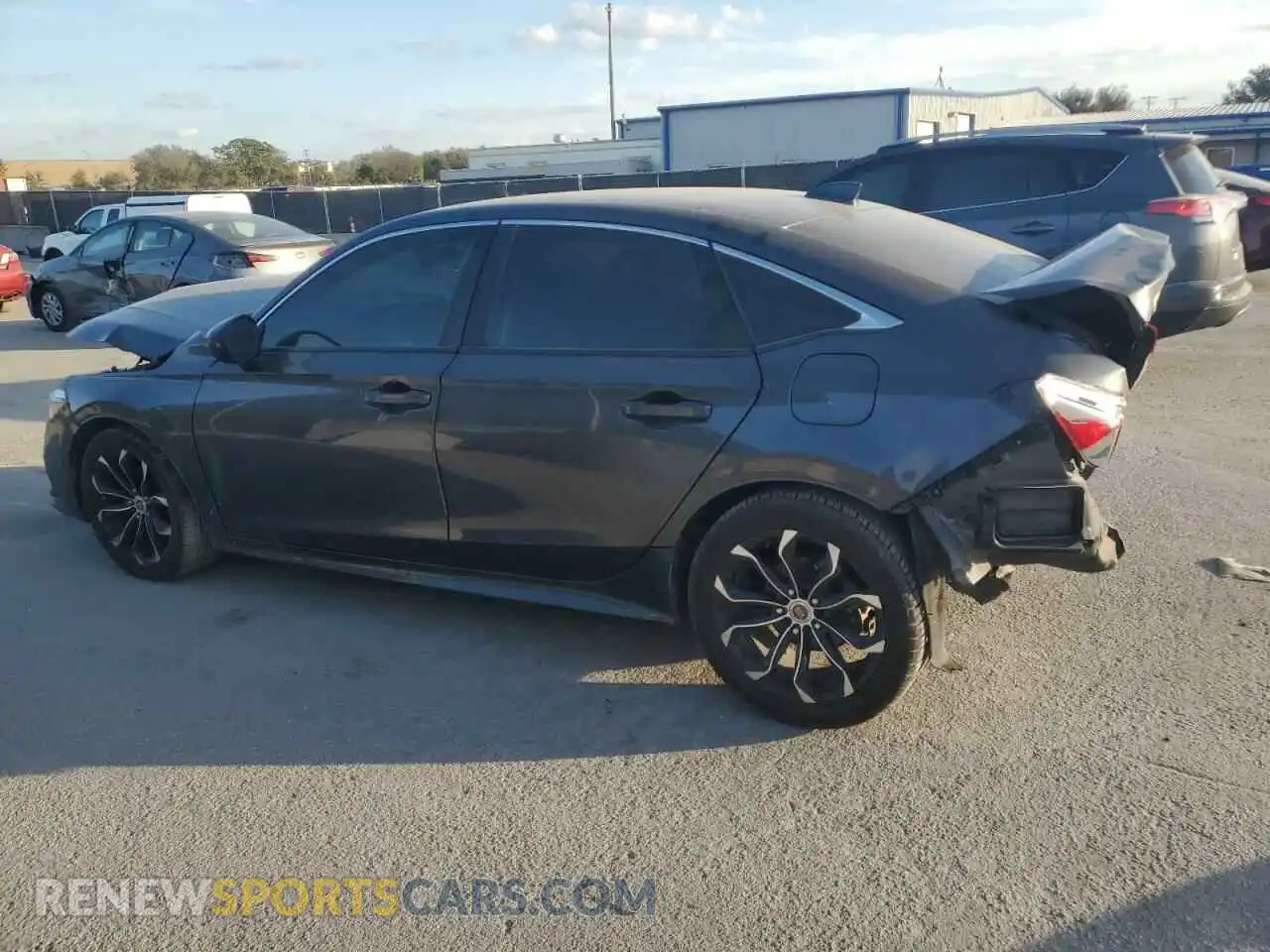 2 Photograph of a damaged car 2HGFE2F2XNH542467 HONDA CIVIC 2022