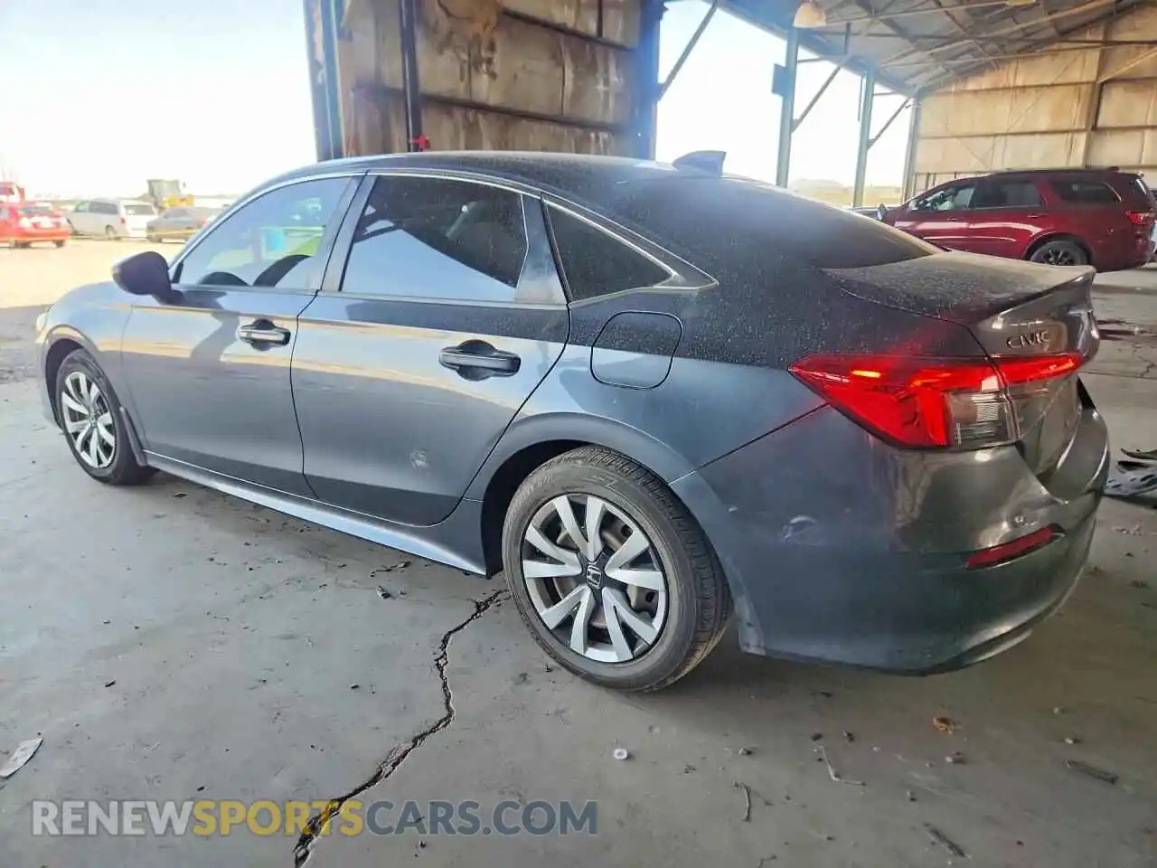 2 Photograph of a damaged car 2HGFE2F2XNH545689 HONDA CIVIC 2022