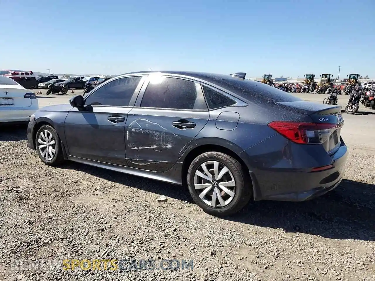 2 Photograph of a damaged car 2HGFE2F2XNH548074 HONDA CIVIC 2022