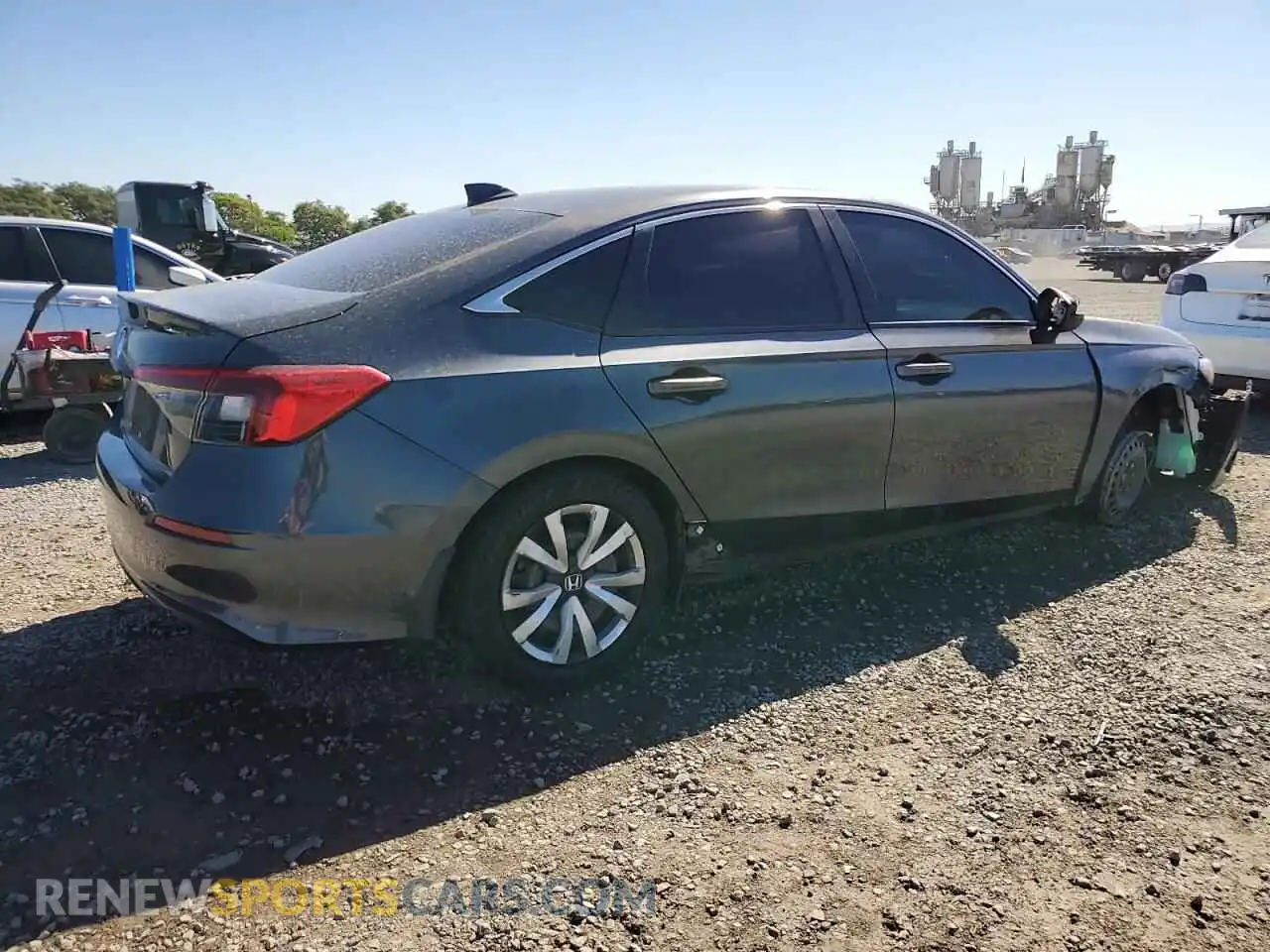 3 Photograph of a damaged car 2HGFE2F2XNH548074 HONDA CIVIC 2022