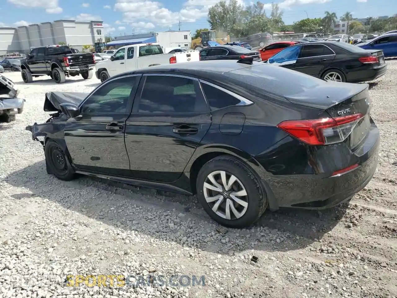 2 Photograph of a damaged car 2HGFE2F2XNH584587 HONDA CIVIC 2022