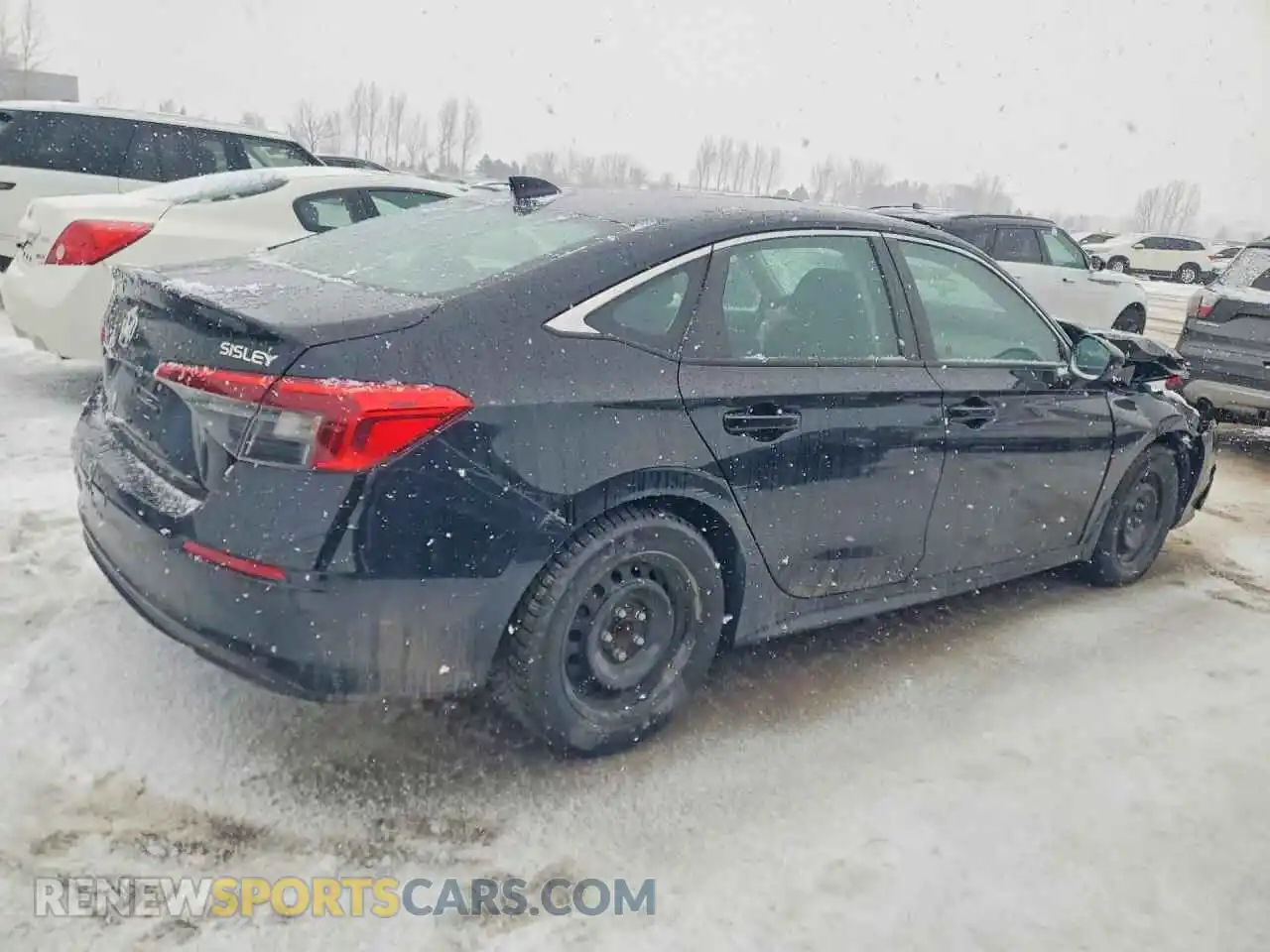3 fotografías del automóvil dañado 2HGFE2F31NH131760 HONDA CIVIC 2022