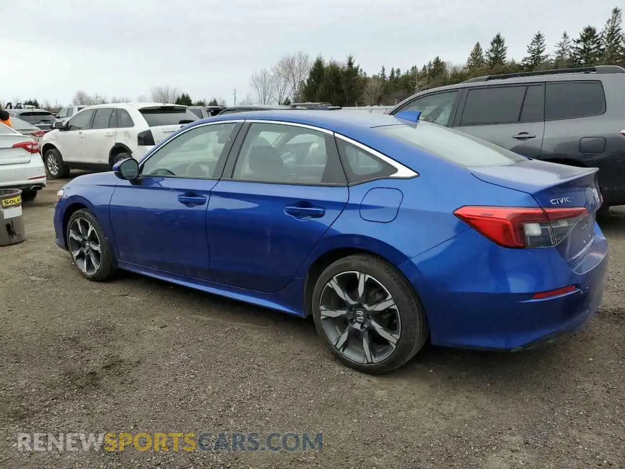 2 Photograph of a damaged car 2HGFE2F32NH124896 HONDA CIVIC 2022