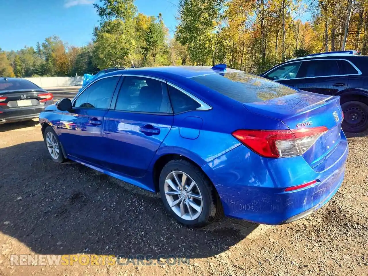 2 Photograph of a damaged car 2HGFE2F34NH102060 HONDA CIVIC 2022