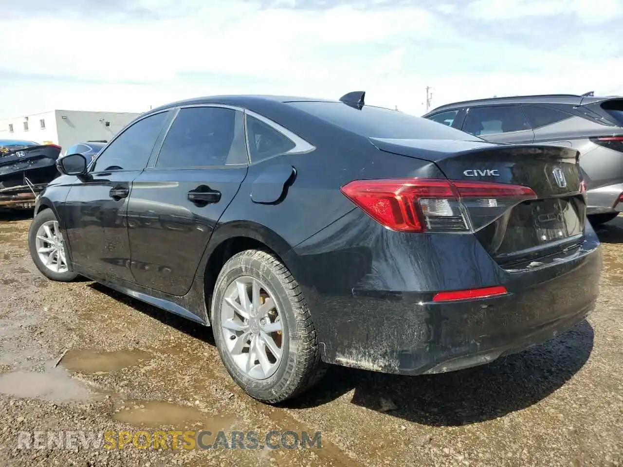 2 Photograph of a damaged car 2HGFE2F37NH124392 HONDA CIVIC 2022