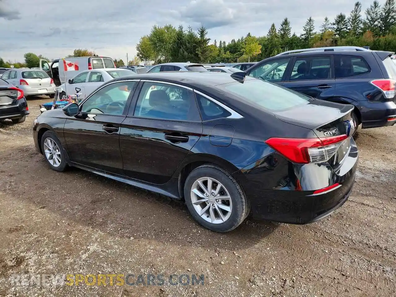 2 Фотография поврежденного автомобиля 2HGFE2F3XNH116108 HONDA CIVIC 2022