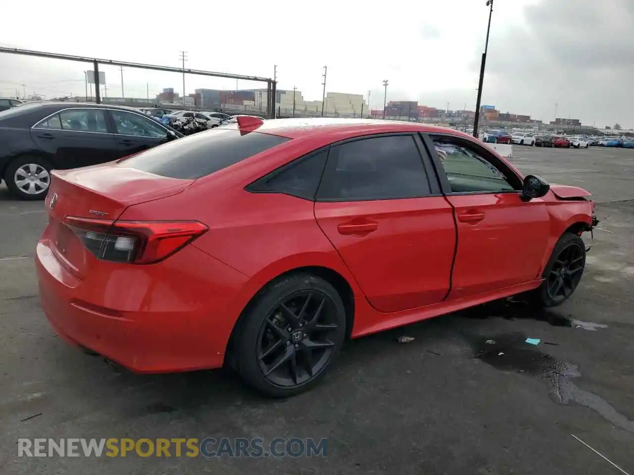 3 Photograph of a damaged car 2HGFE2F50NH505115 HONDA CIVIC 2022