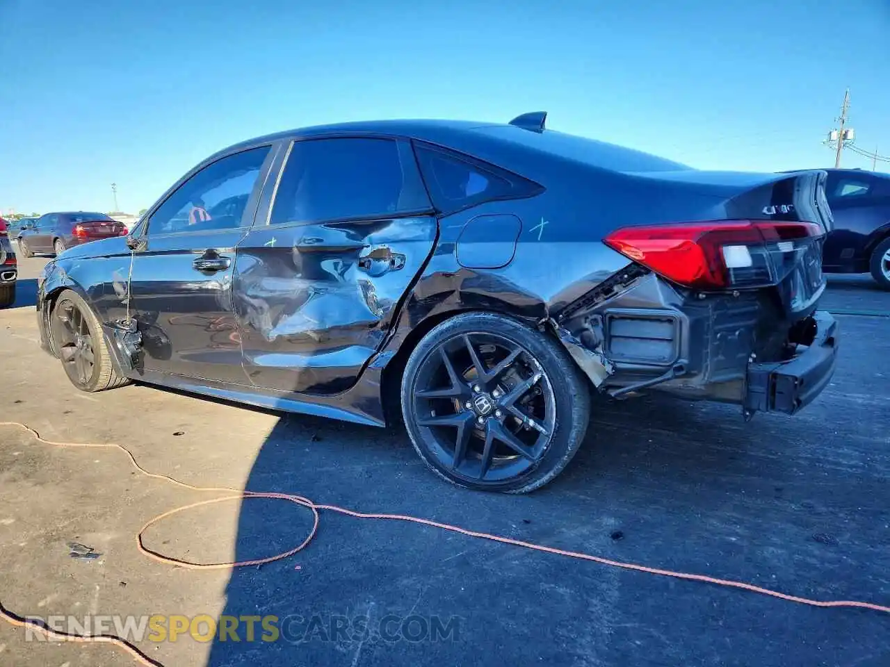 2 Photograph of a damaged car 2HGFE2F50NH534548 HONDA CIVIC 2022