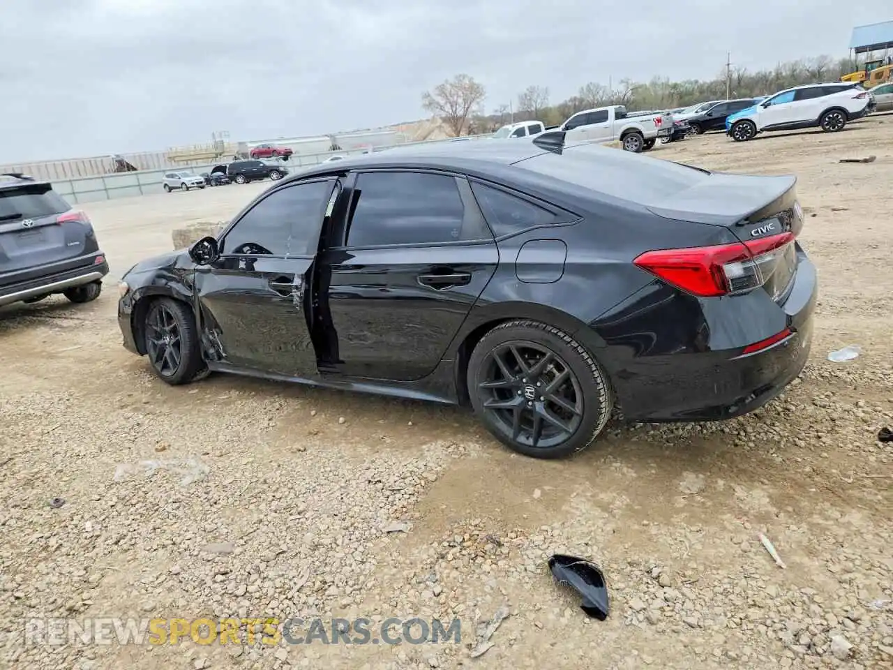 2 Photograph of a damaged car 2HGFE2F50NH548613 HONDA CIVIC 2022