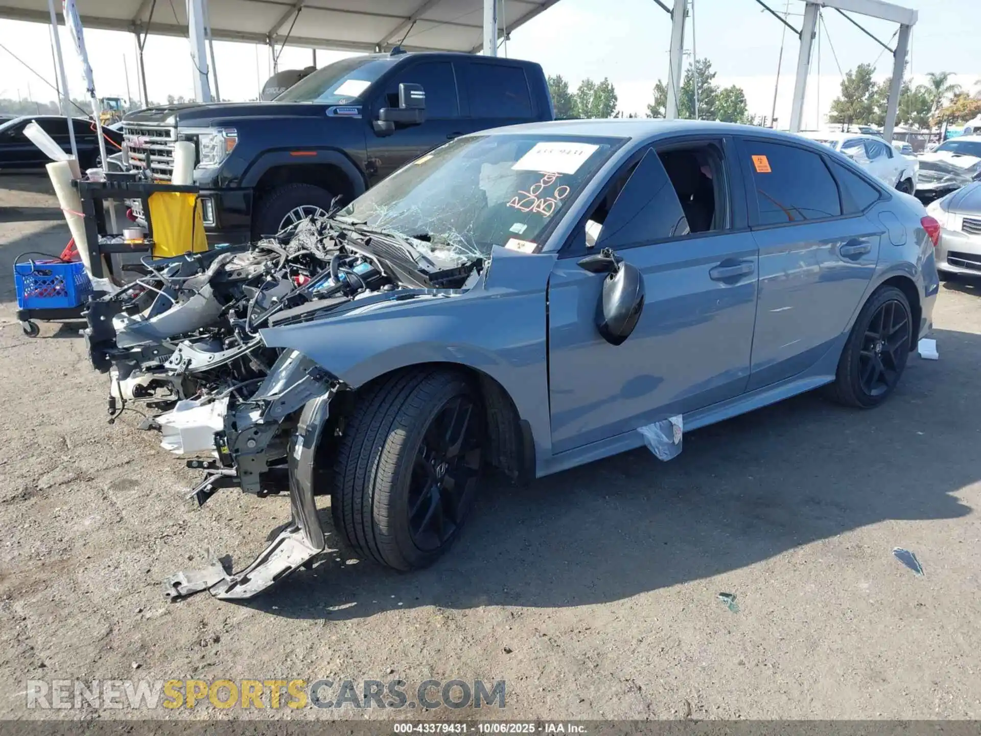 2 Photograph of a damaged car 2HGFE2F50NH566299 HONDA CIVIC 2022