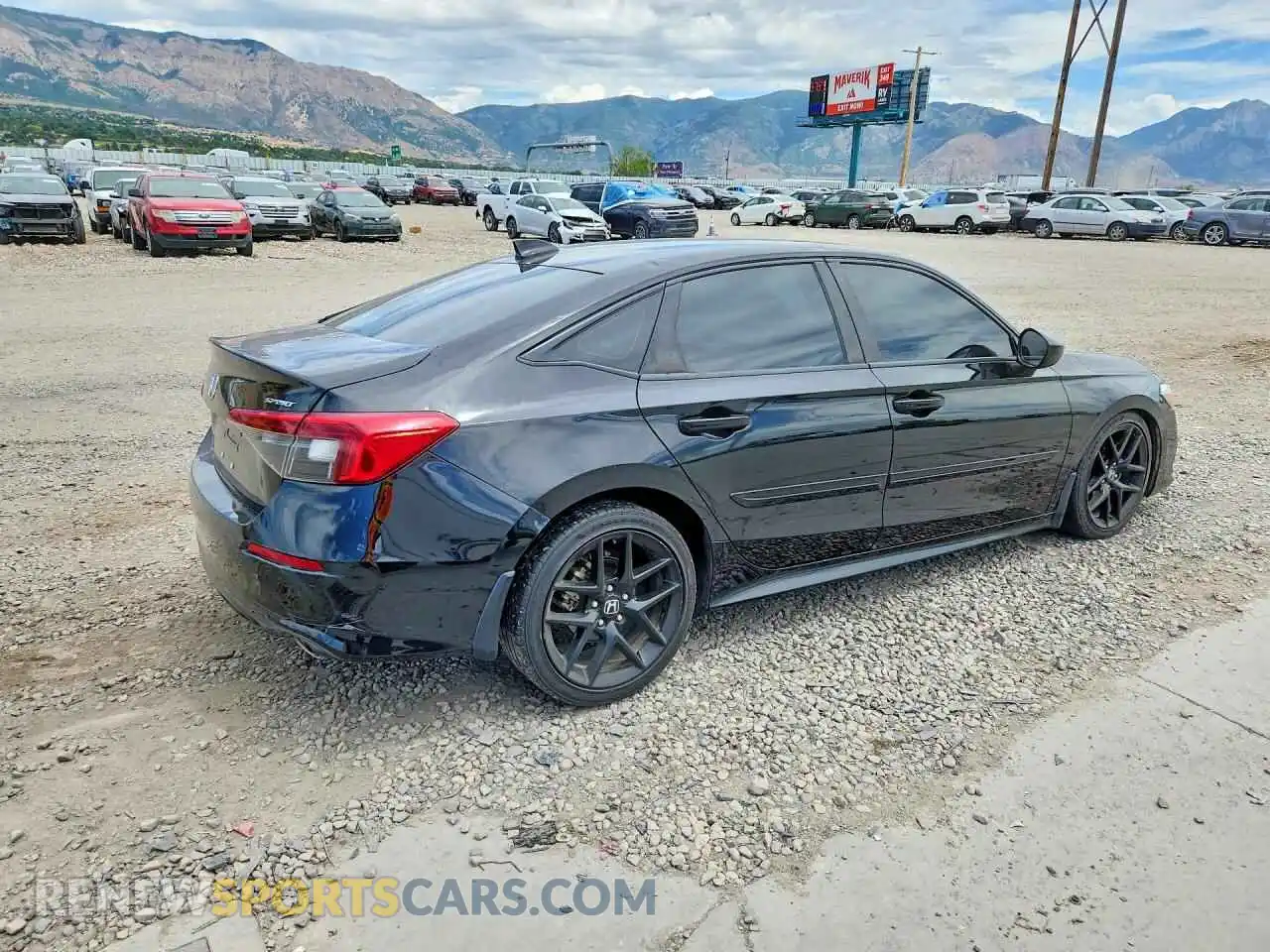 3 Photograph of a damaged car 2HGFE2F50NH567775 HONDA CIVIC 2022