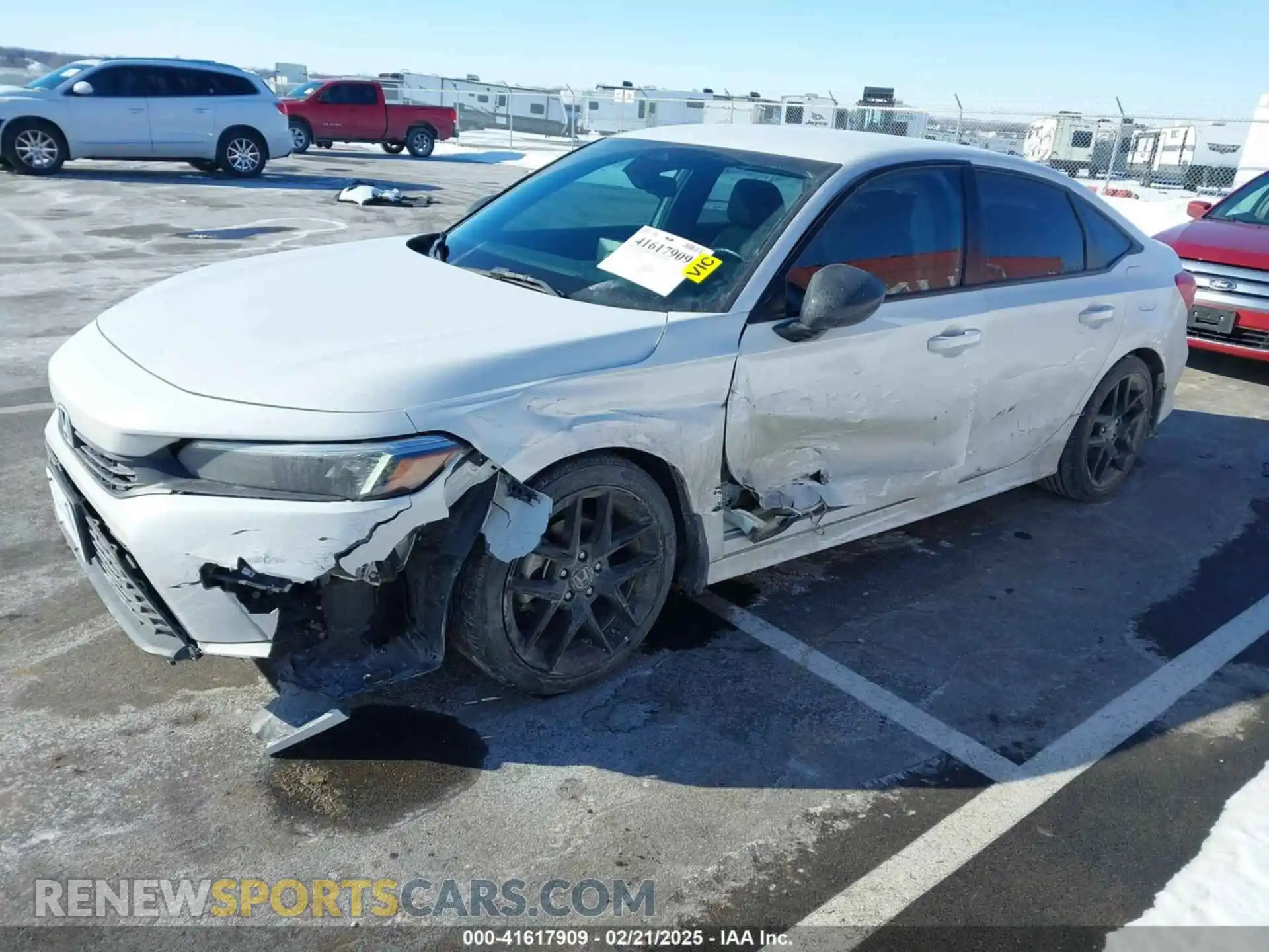 2 Photograph of a damaged car 2HGFE2F50NH588352 HONDA CIVIC 2022